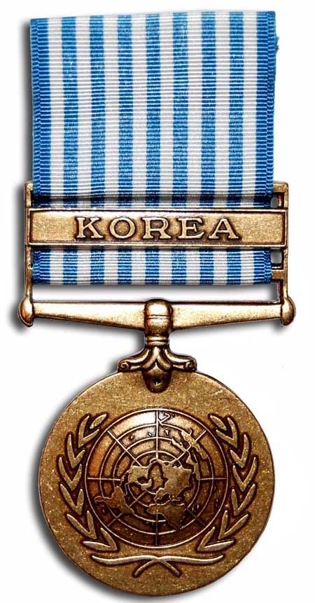 Az ENSZ koreai missziós kitüntetése