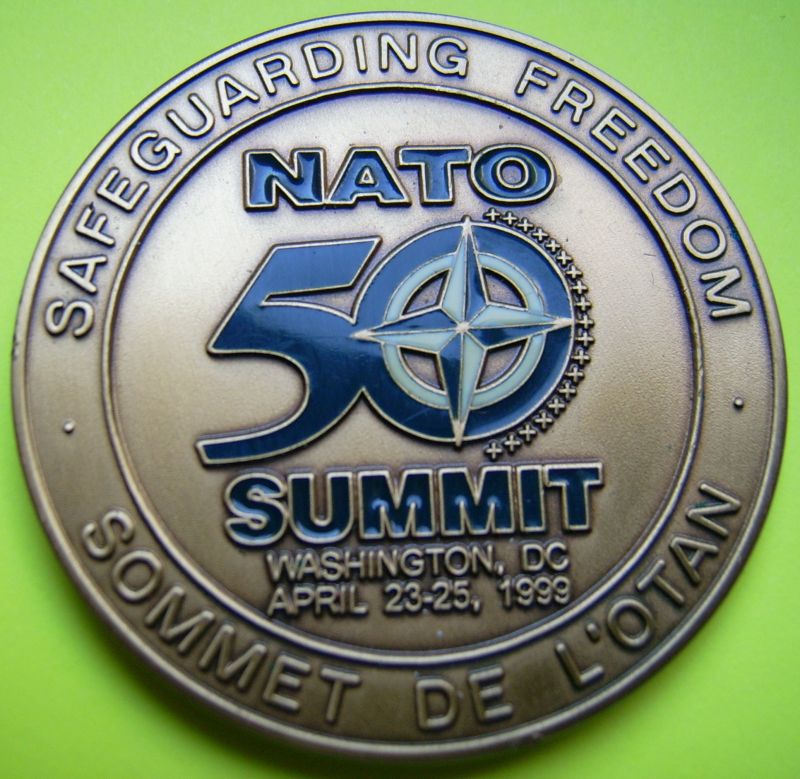 NATO "coin" emlékérem