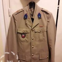 Belga hadnagy nyári uniformisa a 80-as évekből